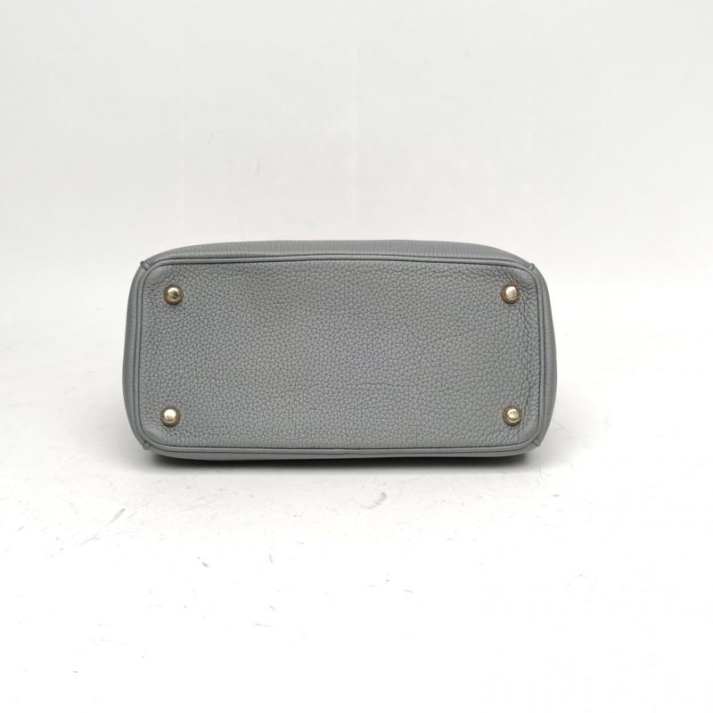 DIOR BeDior小號27藍色牛皮金扣2015-3