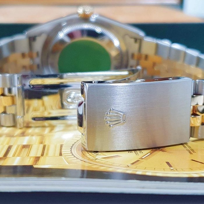 【大眾名錶】ROLEX勞力士 16233 Datejust 蠔式日誌 貝殼十鑽面盤 2000/08 大眾名錶B922-7