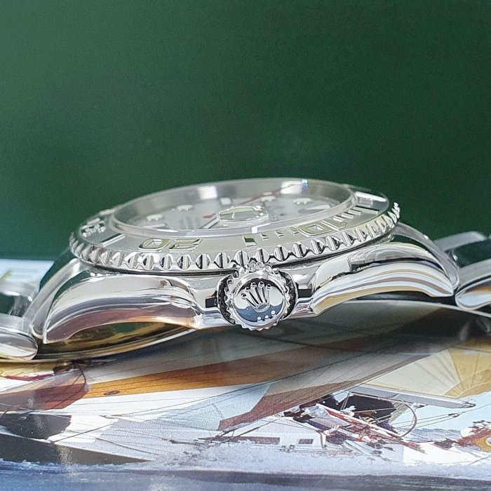 【大眾名錶】ROLEX 勞力士 16622 Yacht Master 遊艇名仕型 灰面紅針 2008/04 大眾名錶B907-4