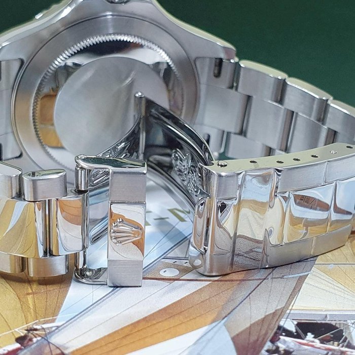 【大眾名錶】ROLEX 勞力士 16622 Yacht Master 遊艇名仕型 灰面紅針 2008/04 大眾名錶B907-6