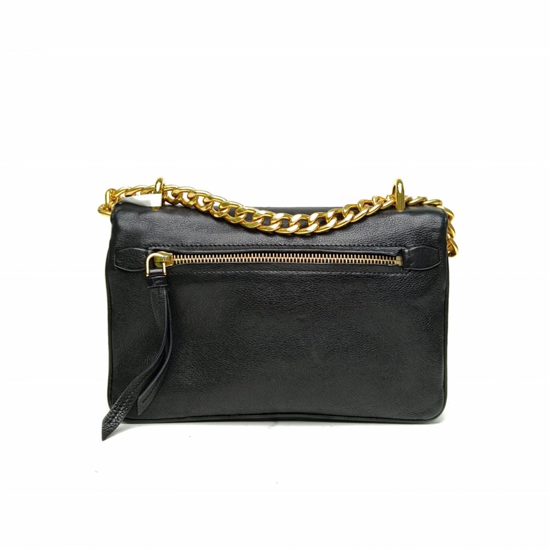 PRADA 圖案牛皮金扣機器人單肩包-2