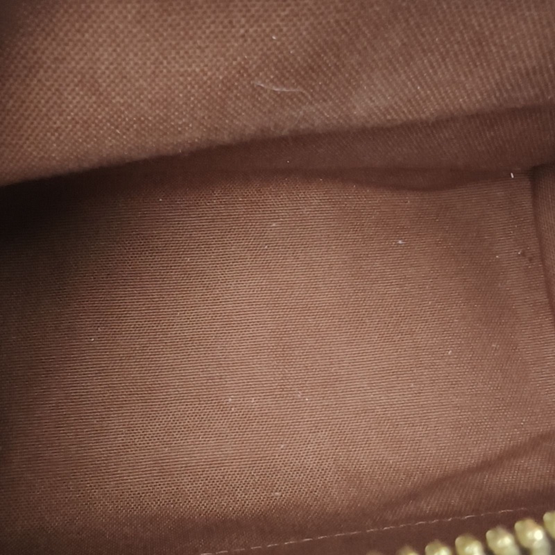 LOUIS VUITTON 老花PVC金扣晶片keepall25cargo手提斜挎包-5