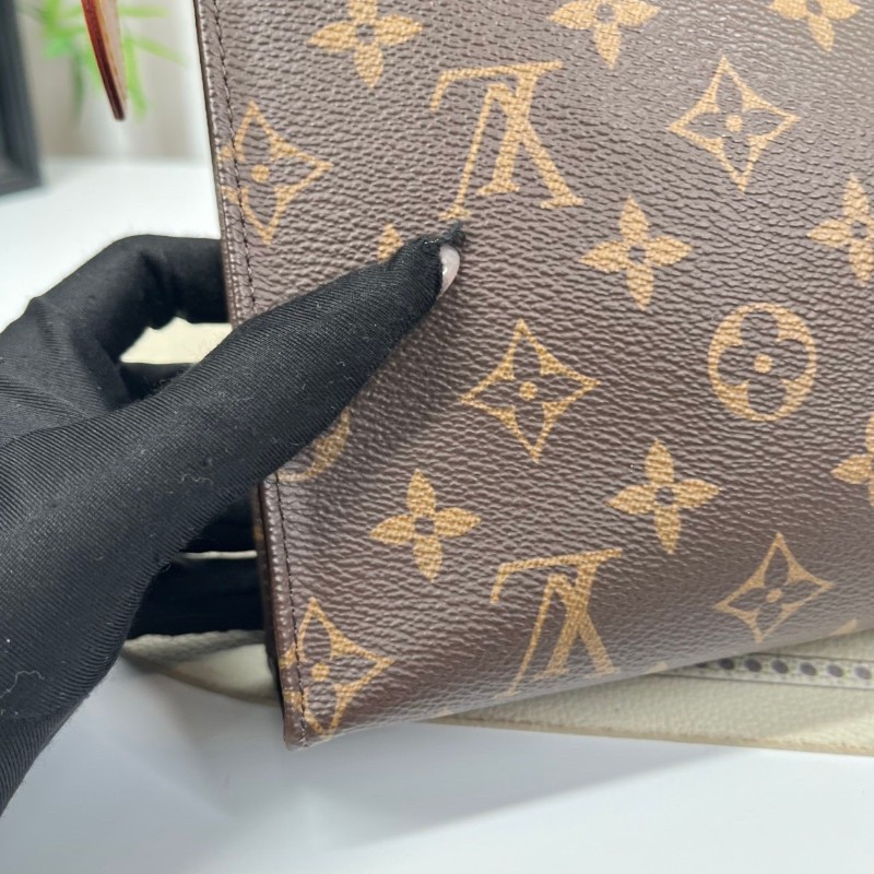 LV路易威登  Poche Toilette 經典老花 塗層帆布洗漱包 男女同款 休閒百搭-19