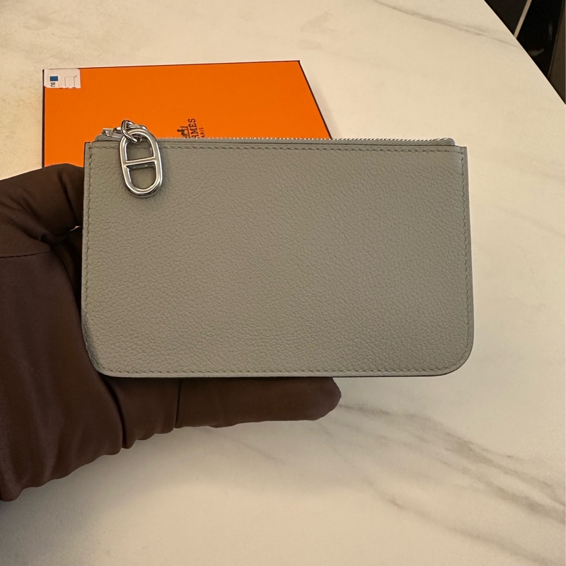 Hermes Zipengo Chaine d'Ancre短卡夾-0