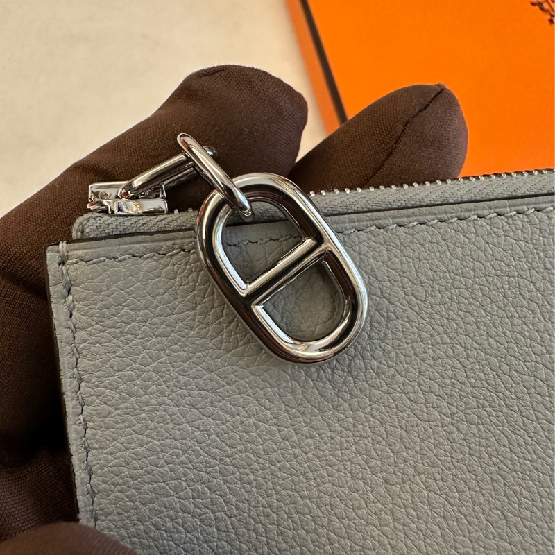Hermes Zipengo Chaine d'Ancre短卡夾-5