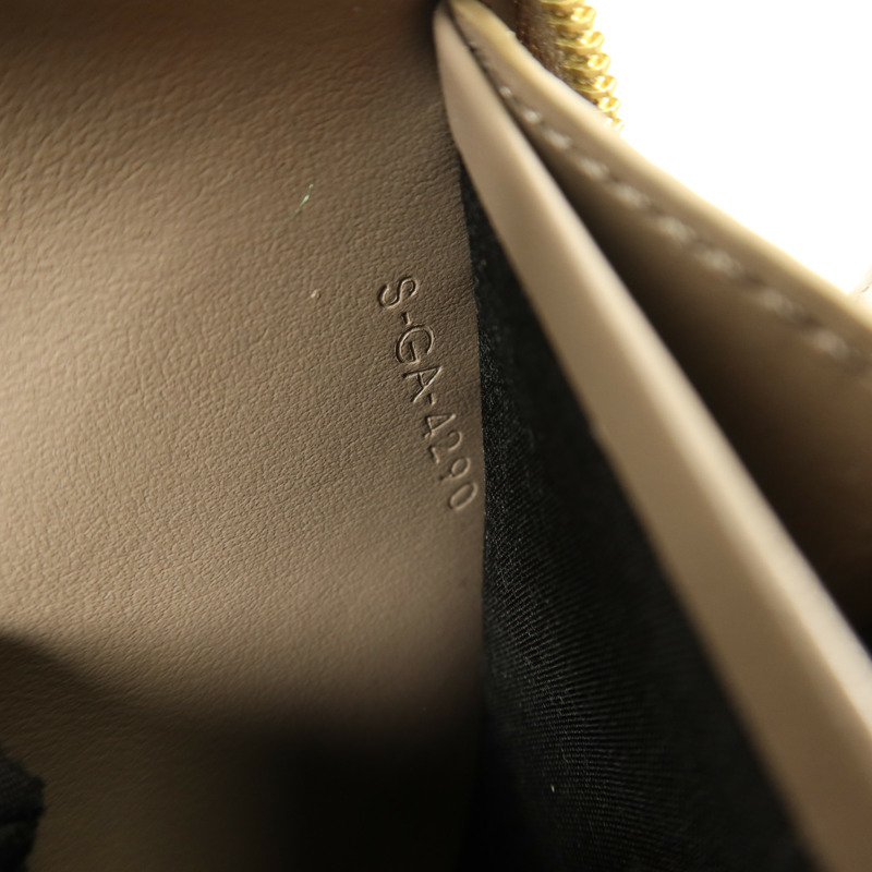 CELINE 牛皮皮革Long Round Wallet金扣長錢包-7