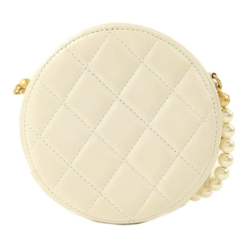 CHANEL 羊皮皮革Shoulder Bag金扣肩背袋-1