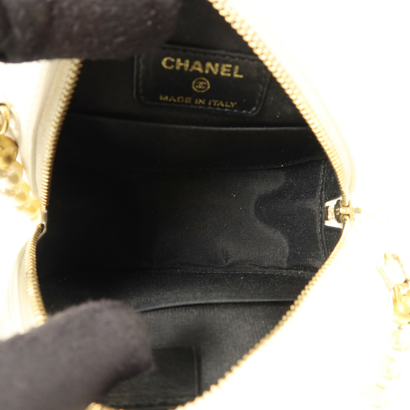 CHANEL 羊皮皮革Shoulder Bag金扣肩背袋-4