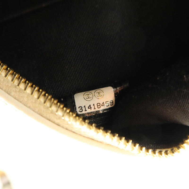 CHANEL 羊皮皮革Shoulder Bag金扣肩背袋-6