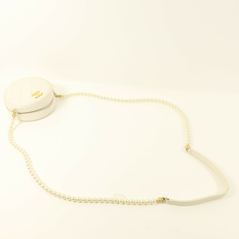 CHANEL 羊皮皮革Shoulder Bag金扣肩背袋-7