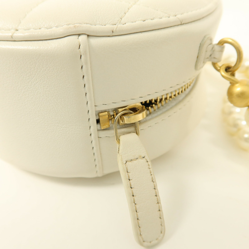 CHANEL 羊皮皮革Shoulder Bag金扣肩背袋-10