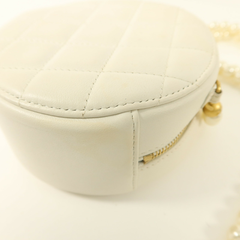 CHANEL 羊皮皮革Shoulder Bag金扣肩背袋-13