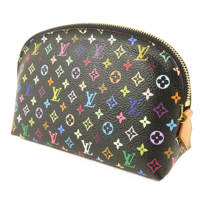 LOUIS VUITTON Monogram Multicolore Pochette Pouch金扣手拿包-2