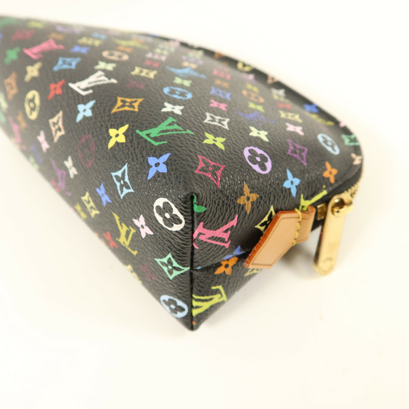 LOUIS VUITTON Monogram Multicolore Pochette Pouch金扣手拿包-8