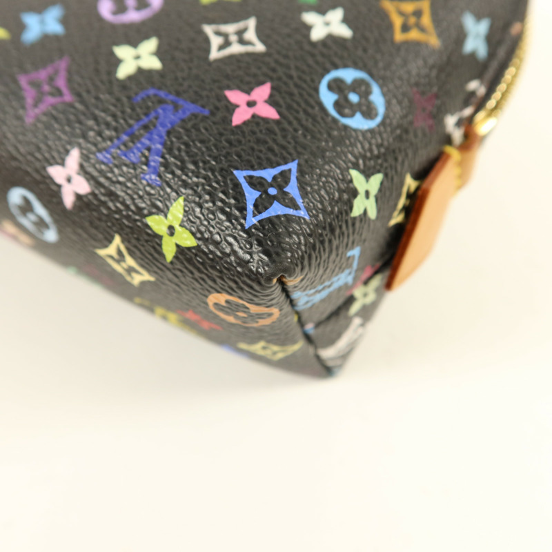 LOUIS VUITTON Monogram Multicolore Pochette Pouch金扣手拿包-11