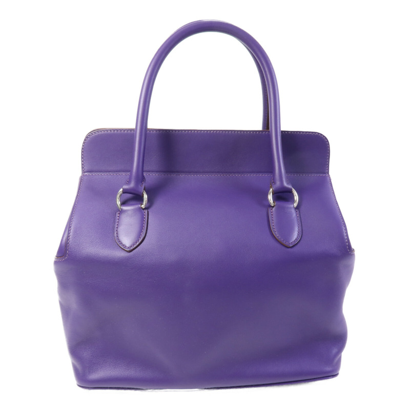 HERMES Swift皮革Tool Box 26銀扣肩背袋Anemone-1