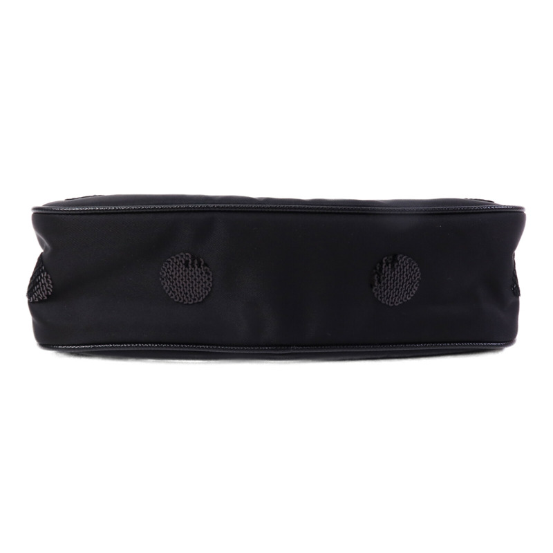 PRADA 尼龍/珠片Re-Edition 2005銀扣手挽肩背兩用袋-3