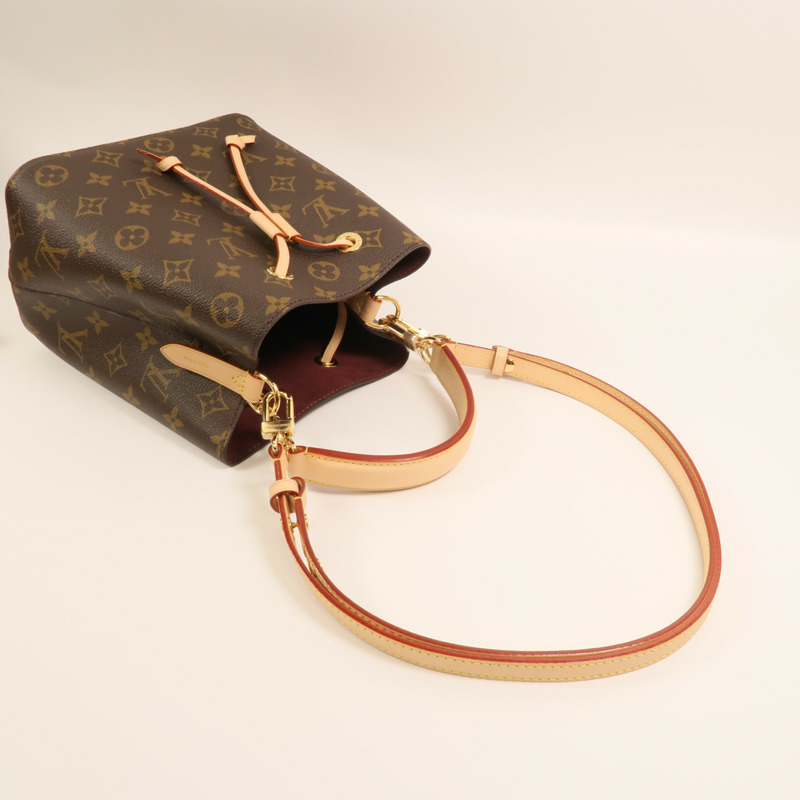 LOUIS VUITTON Monogram NeoNoe BB金扣手挽肩背兩用袋-6
