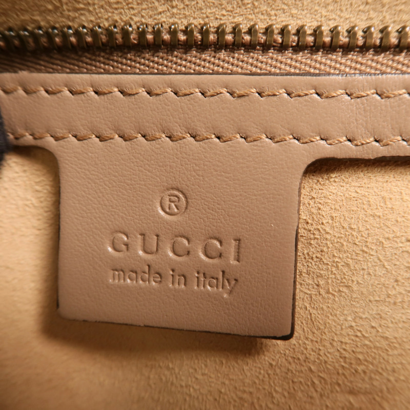 GUCCI 牛皮皮革GG Marmont Matelasse Small Top Handle金扣手挽肩背兩用袋-5