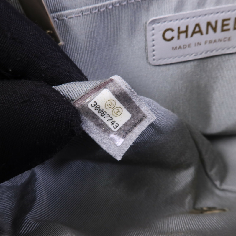CHANEL 牛皮皮革Bolero De Chanel金扣肩背袋-7