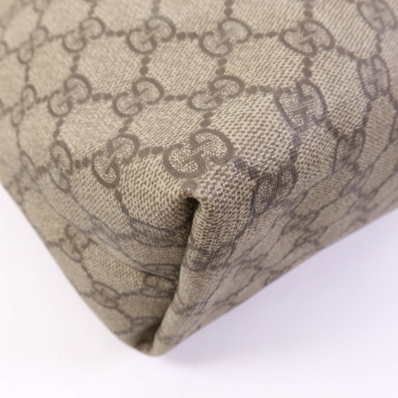 GUCCI 塗層帆布Tote Bag金扣手挽袋-10