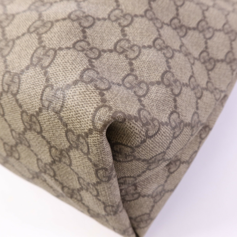 GUCCI 塗層帆布Tote Bag金扣手挽袋-11