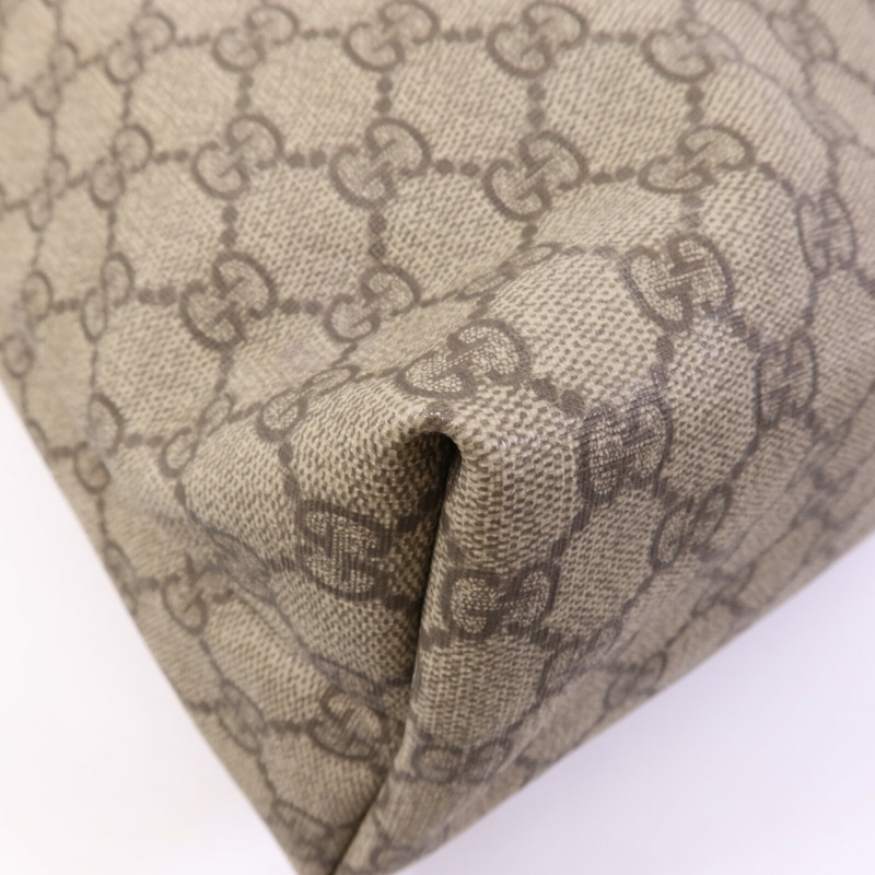 GUCCI 塗層帆布Tote Bag金扣手挽袋-12