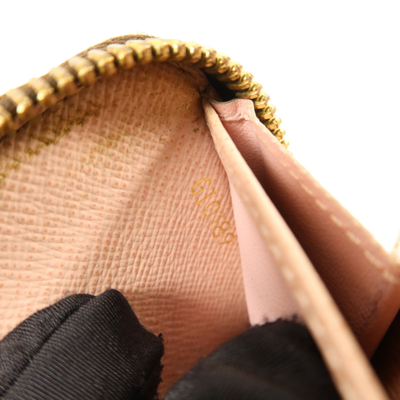 LOUIS VUITTON Damier Zipper Long Wallet金扣長錢包-6