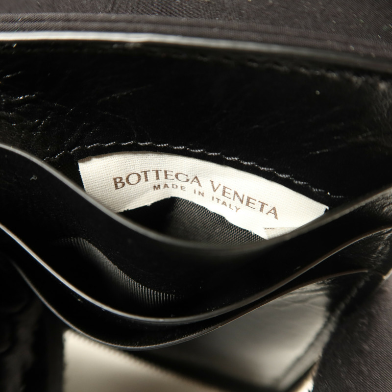 BOTTEGA VENETA 牛皮皮革Zip Around銀扣錢包-7