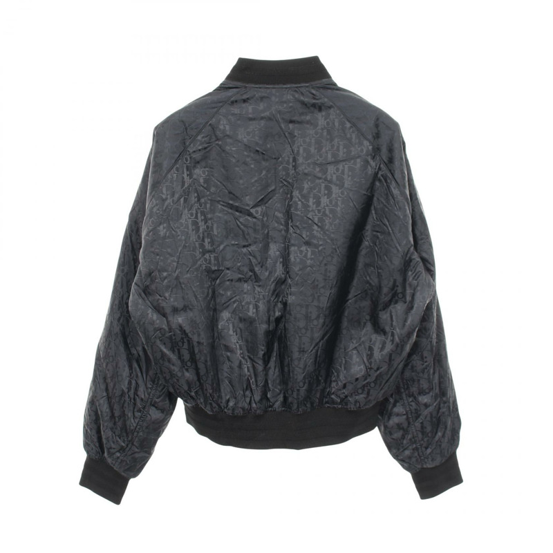 Dior Oblique Blouson 其他夾克 尼龍 海軍藍 二手 男士-1