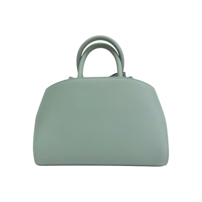 綠色  牛皮 HUG Mini 肩背包【Salvatore Ferragamo 費拉格慕】 215975-1