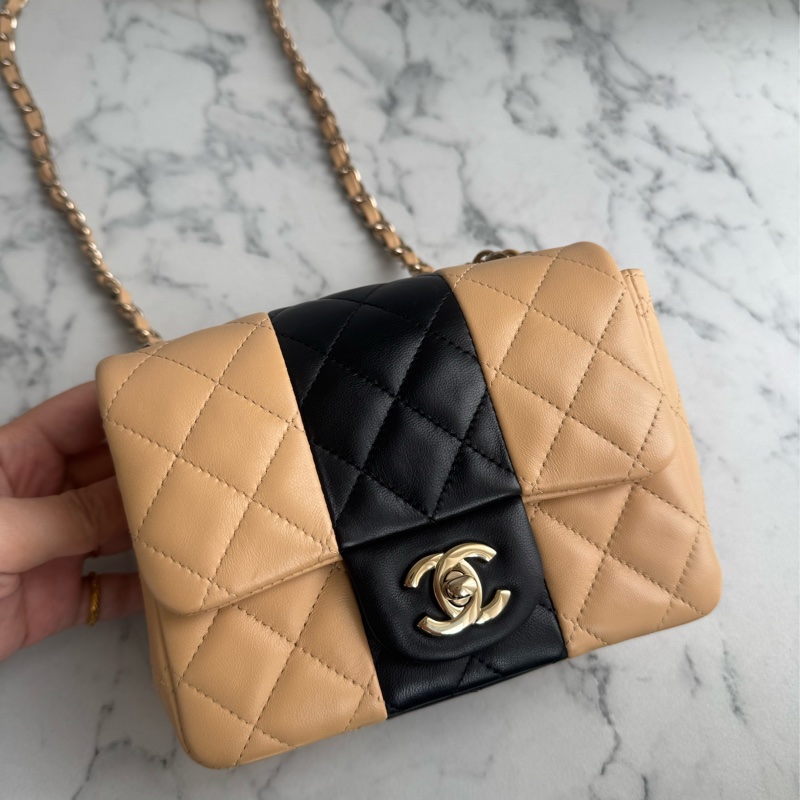 chanel奶茶/黑菱格方胖 最可愛的尺寸-0