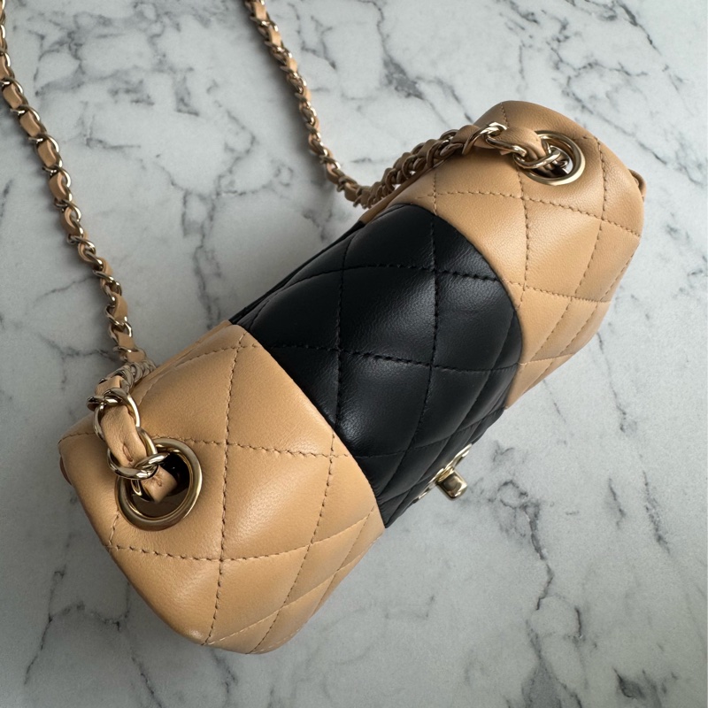 chanel奶茶/黑菱格方胖 最可愛的尺寸-1