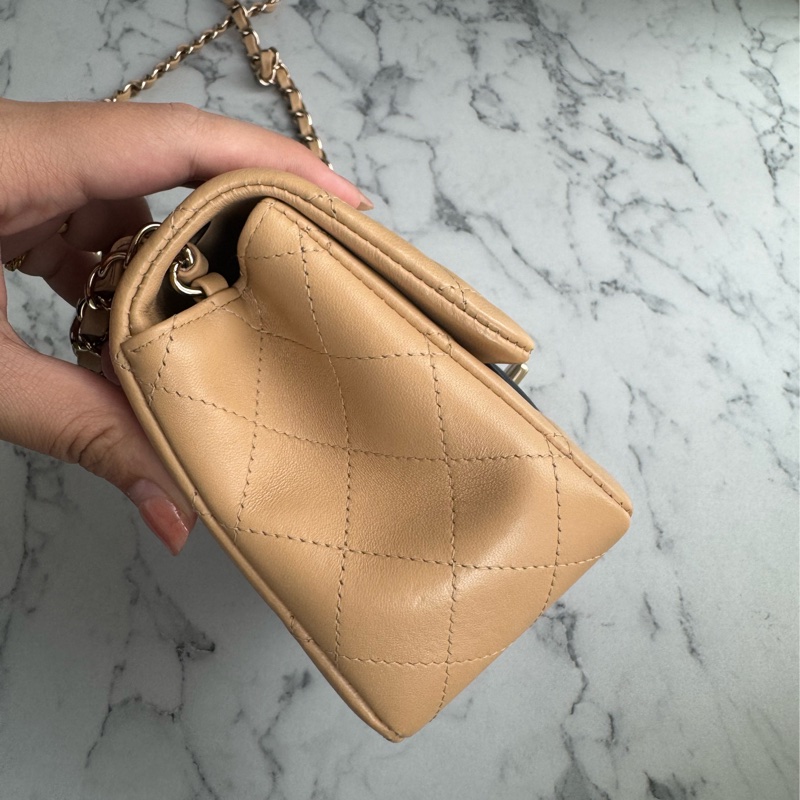 chanel奶茶/黑菱格方胖 最可愛的尺寸-2