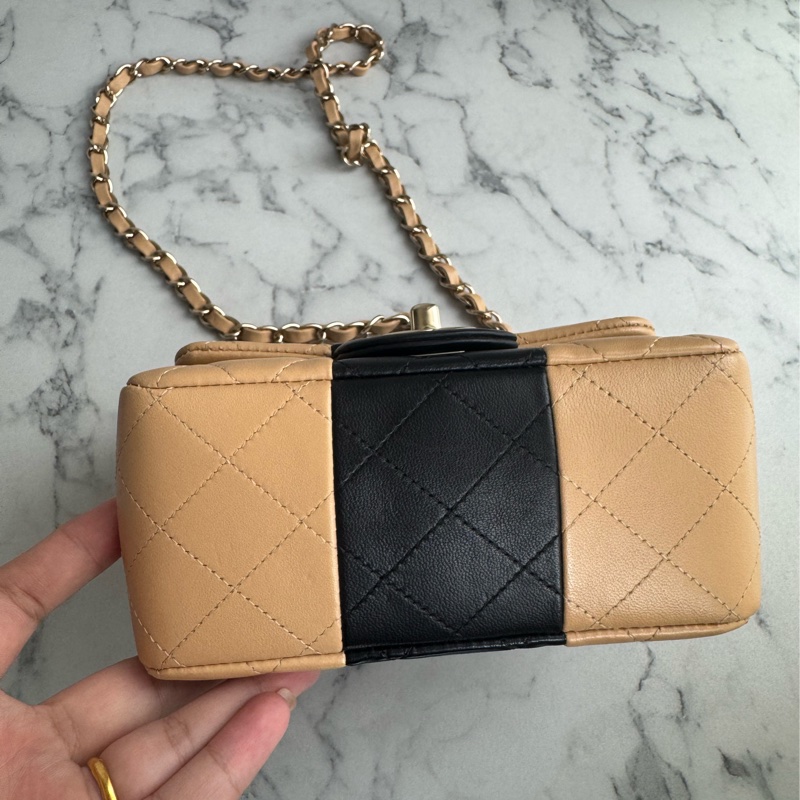 chanel奶茶/黑菱格方胖 最可愛的尺寸-4