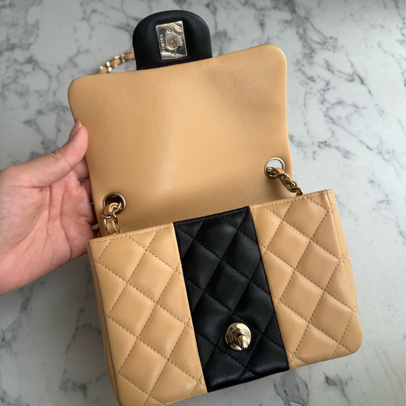 chanel奶茶/黑菱格方胖 最可愛的尺寸-14