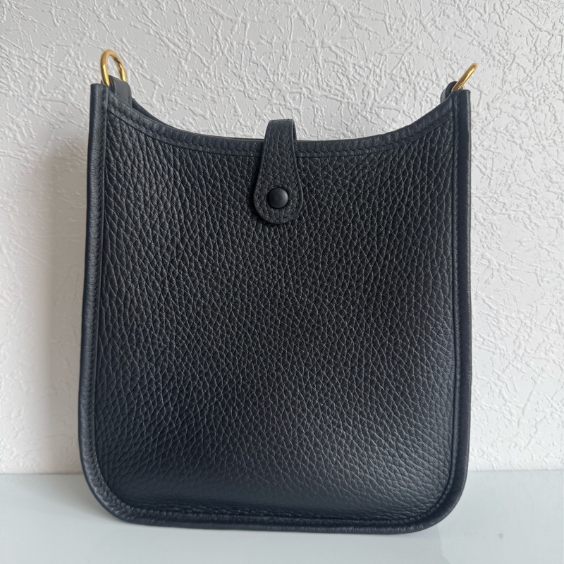 Hermes黑色金釦mini evelyne 經典❤️‍🔥❤️‍🔥-2