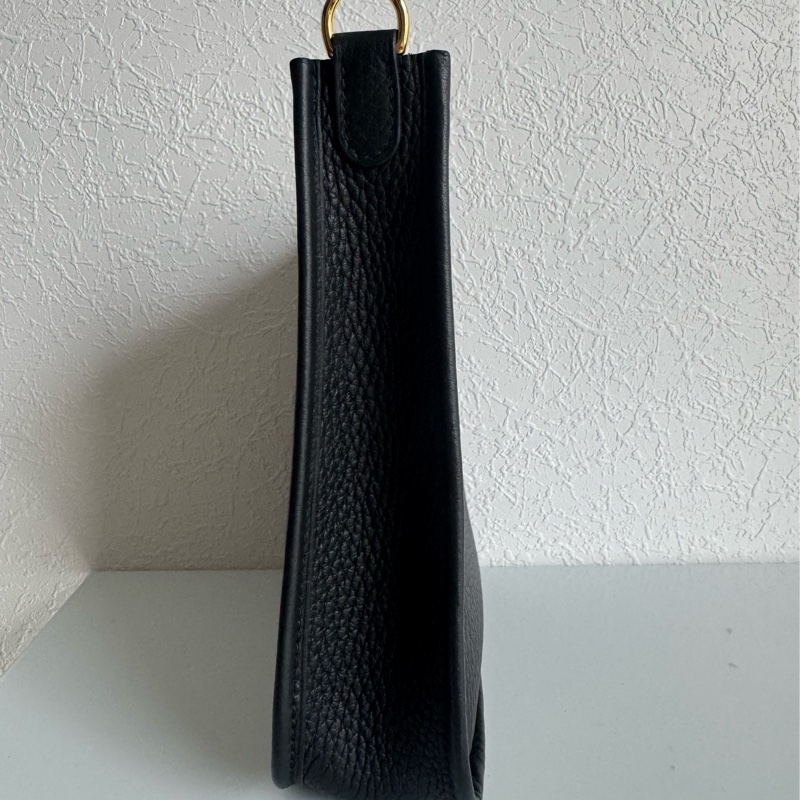 Hermes黑色金釦mini evelyne 經典❤️‍🔥❤️‍🔥-4