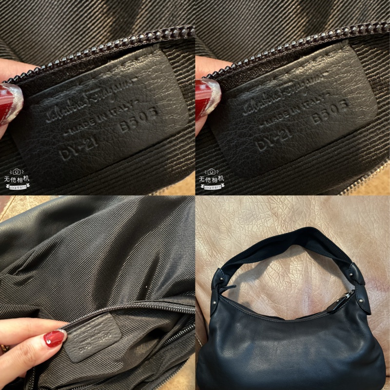 未使用 經典Salvatore Ferragamo肩背包-3