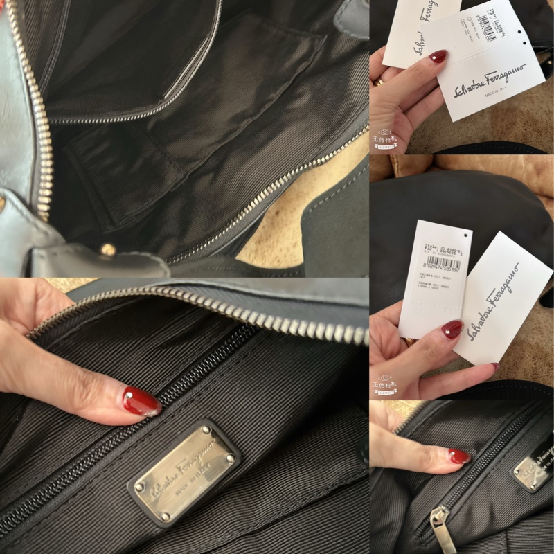 未使用 經典Salvatore Ferragamo肩背包-7