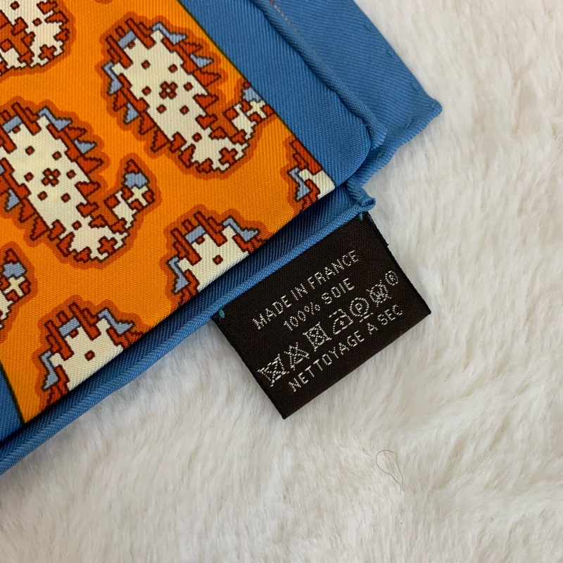 閒置新✨Hermes 法厄同之輪方巾-2