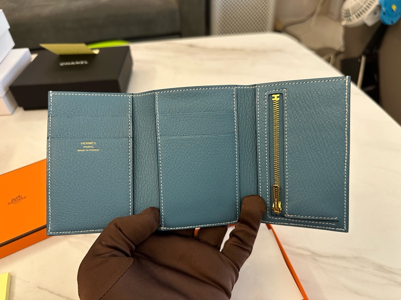 Hermes bearn 三折短夾-5