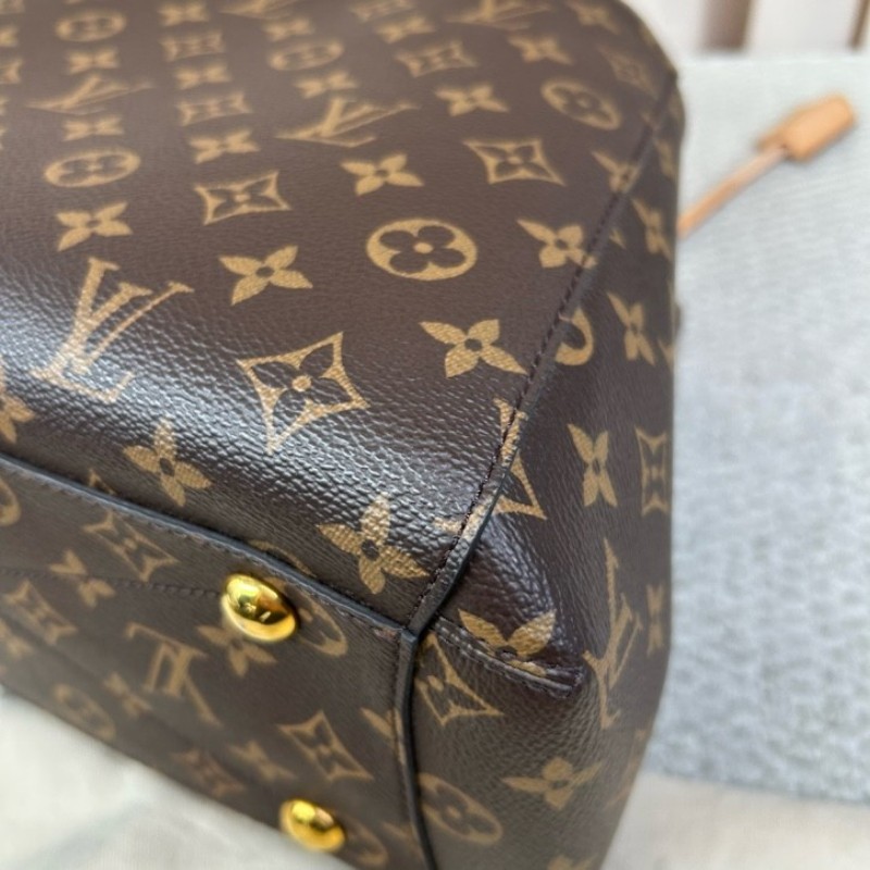 nj wll LV路易威登Montaigne經典老花蒙田手提單肩包 容量大 實用性強 百搭神器 單肩手提斜挎都可 可鹽可甜-7