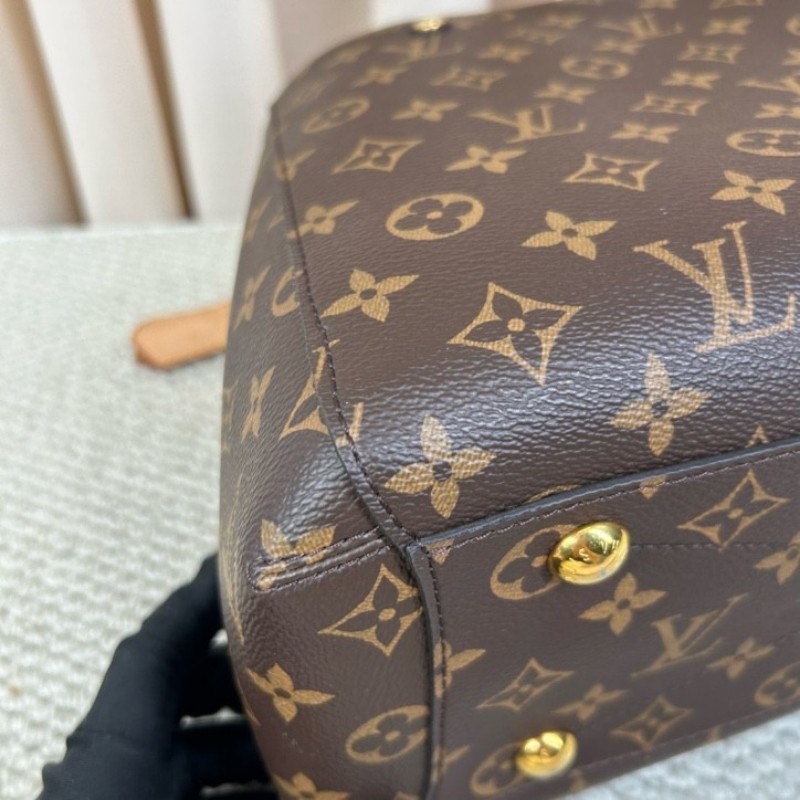 nj wll LV路易威登Montaigne經典老花蒙田手提單肩包 容量大 實用性強 百搭神器 單肩手提斜挎都可 可鹽可甜-10