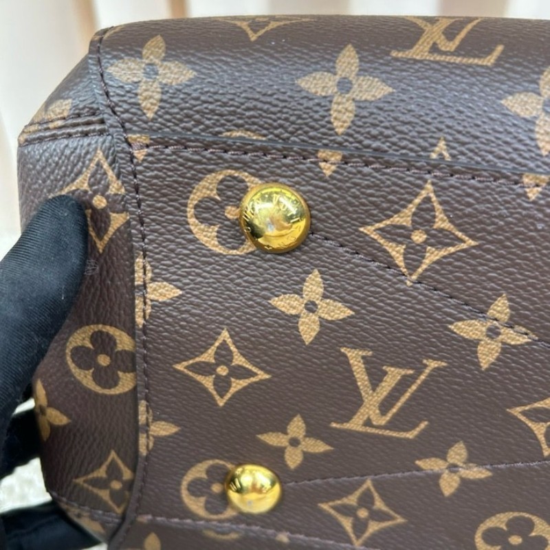 nj wll LV路易威登Montaigne經典老花蒙田手提單肩包 容量大 實用性強 百搭神器 單肩手提斜挎都可 可鹽可甜-11