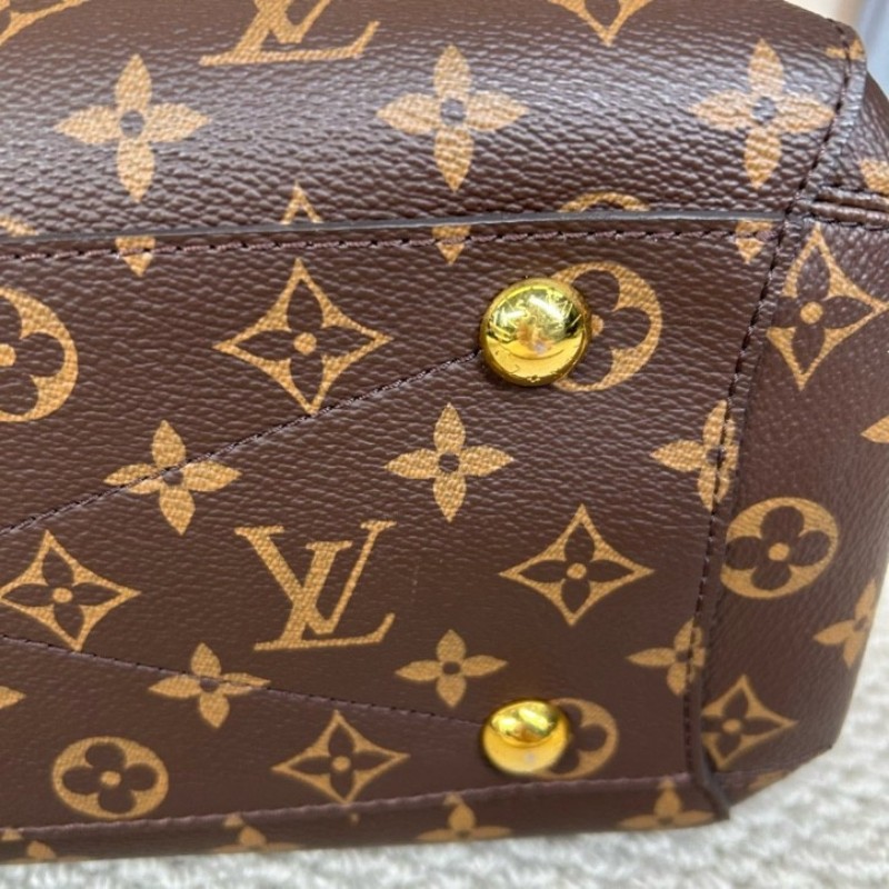 nj wll LV路易威登Montaigne經典老花蒙田手提單肩包 容量大 實用性強 百搭神器 單肩手提斜挎都可 可鹽可甜-12