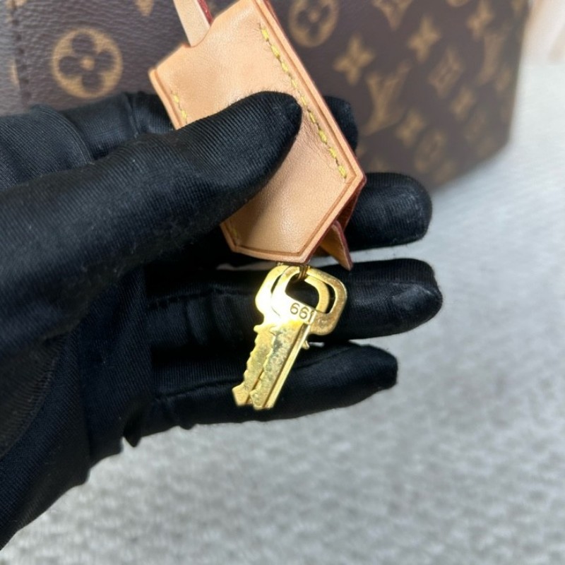 nj wll LV路易威登Montaigne經典老花蒙田手提單肩包 容量大 實用性強 百搭神器 單肩手提斜挎都可 可鹽可甜-14