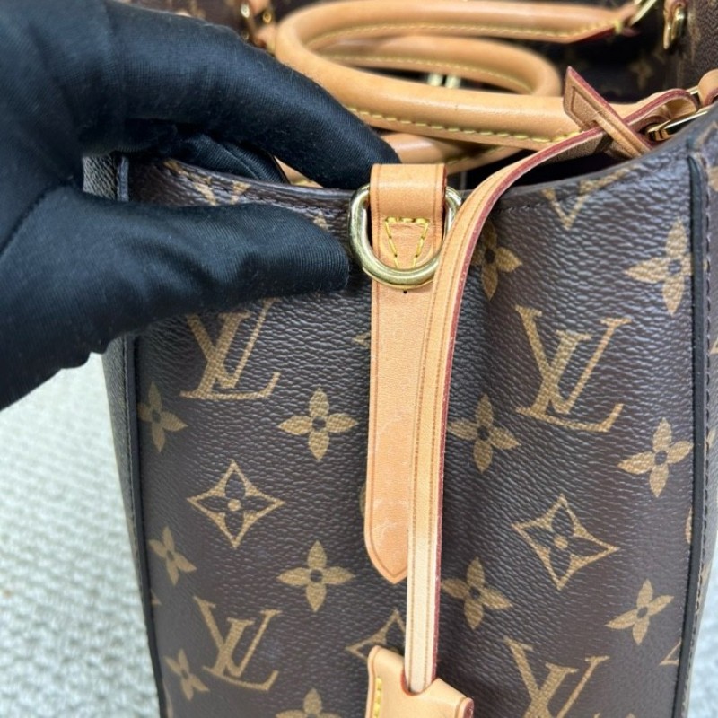 nj wll LV路易威登Montaigne經典老花蒙田手提單肩包 容量大 實用性強 百搭神器 單肩手提斜挎都可 可鹽可甜-16