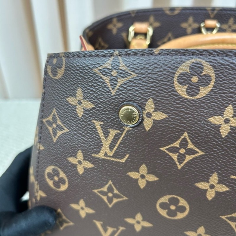 nj wll LV路易威登Montaigne經典老花蒙田手提單肩包 容量大 實用性強 百搭神器 單肩手提斜挎都可 可鹽可甜-17