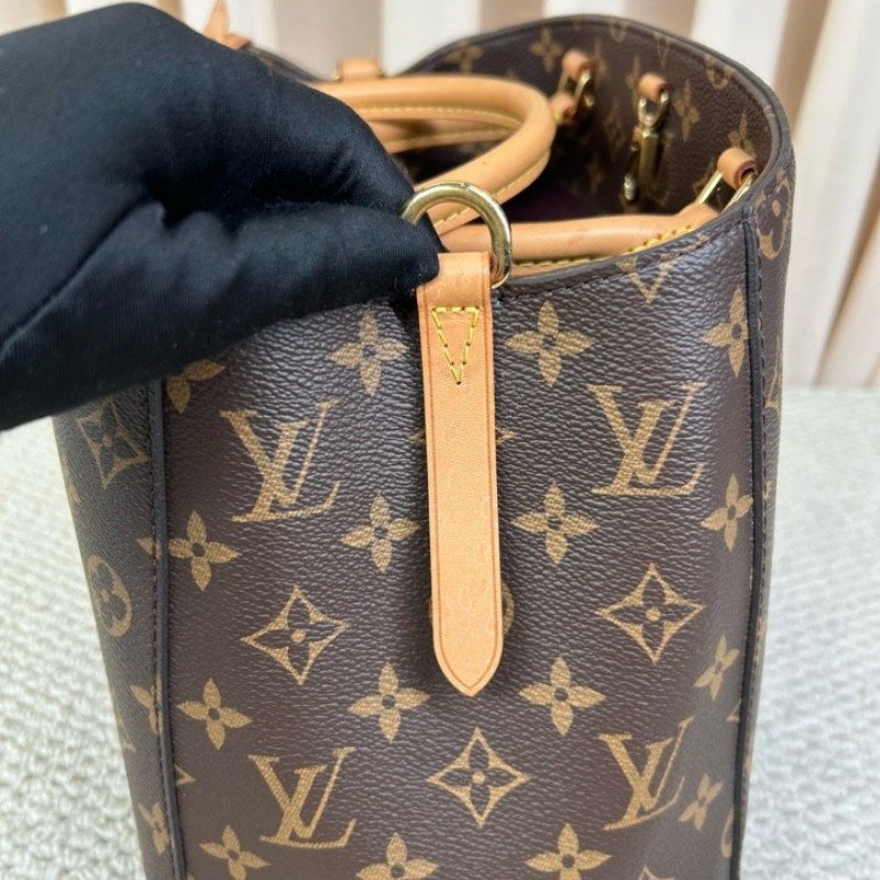 nj wll LV路易威登Montaigne經典老花蒙田手提單肩包 容量大 實用性強 百搭神器 單肩手提斜挎都可 可鹽可甜-19